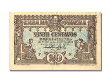 Portugal, 20 Centavos, 1922, AU(55-58)