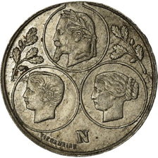 Frankreich, Token, Second Empire, Fête de la Réunion de Lille à la France