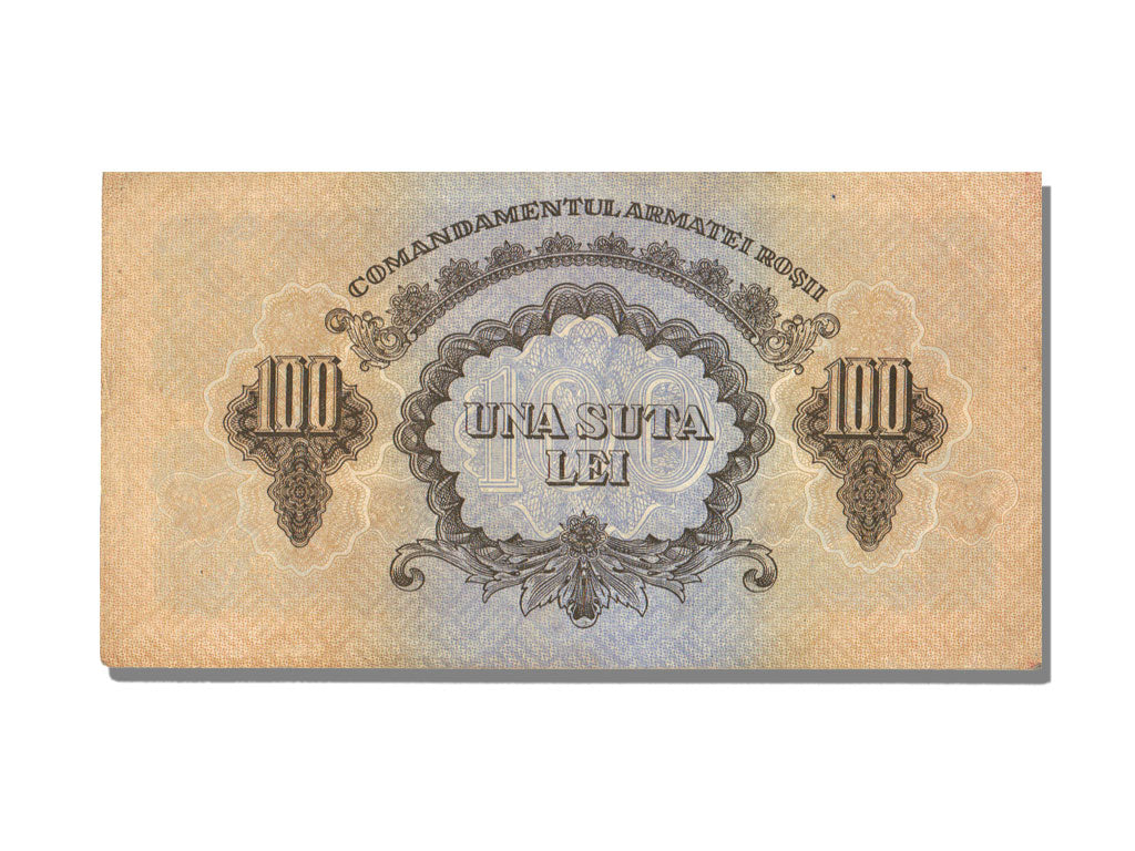 Romania, 100 Lei, 1944, KM #M13, AU(55-58), CA