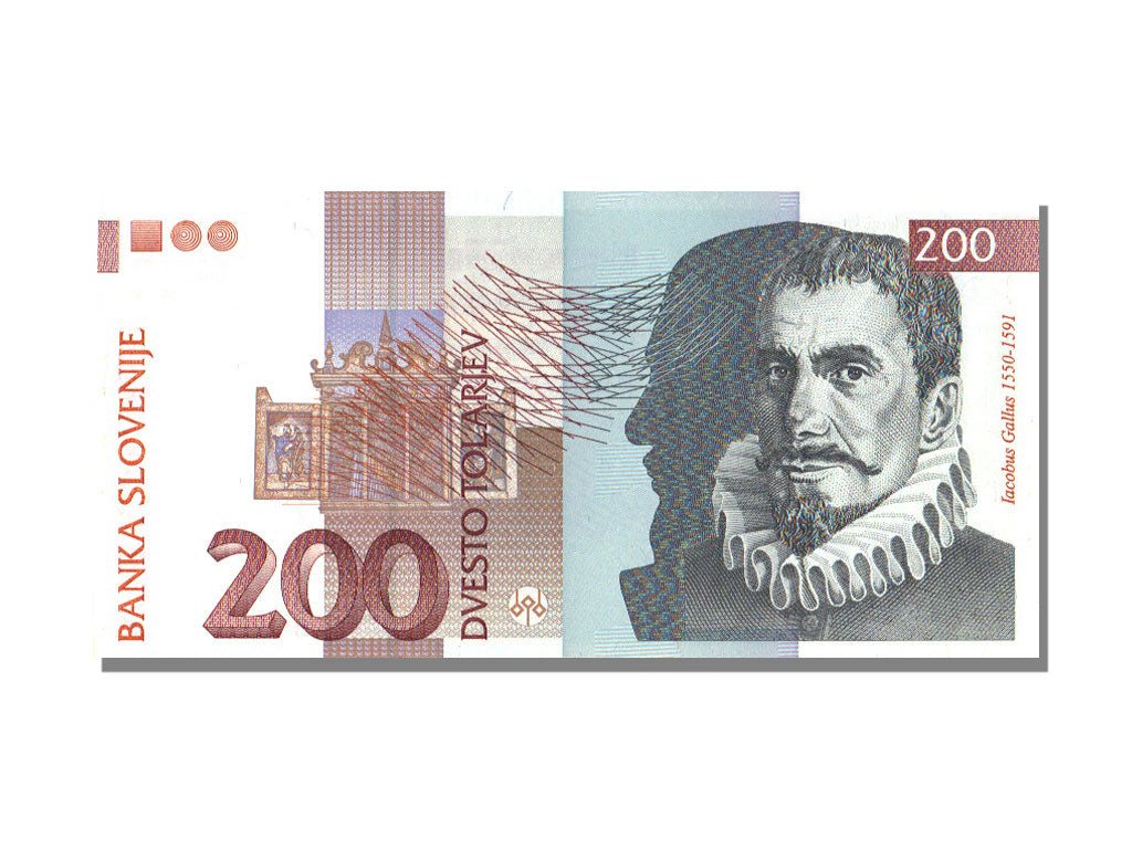 Slovenia, 200 Tolarjev, 1992, 1992-01-15, UNC(65-70)