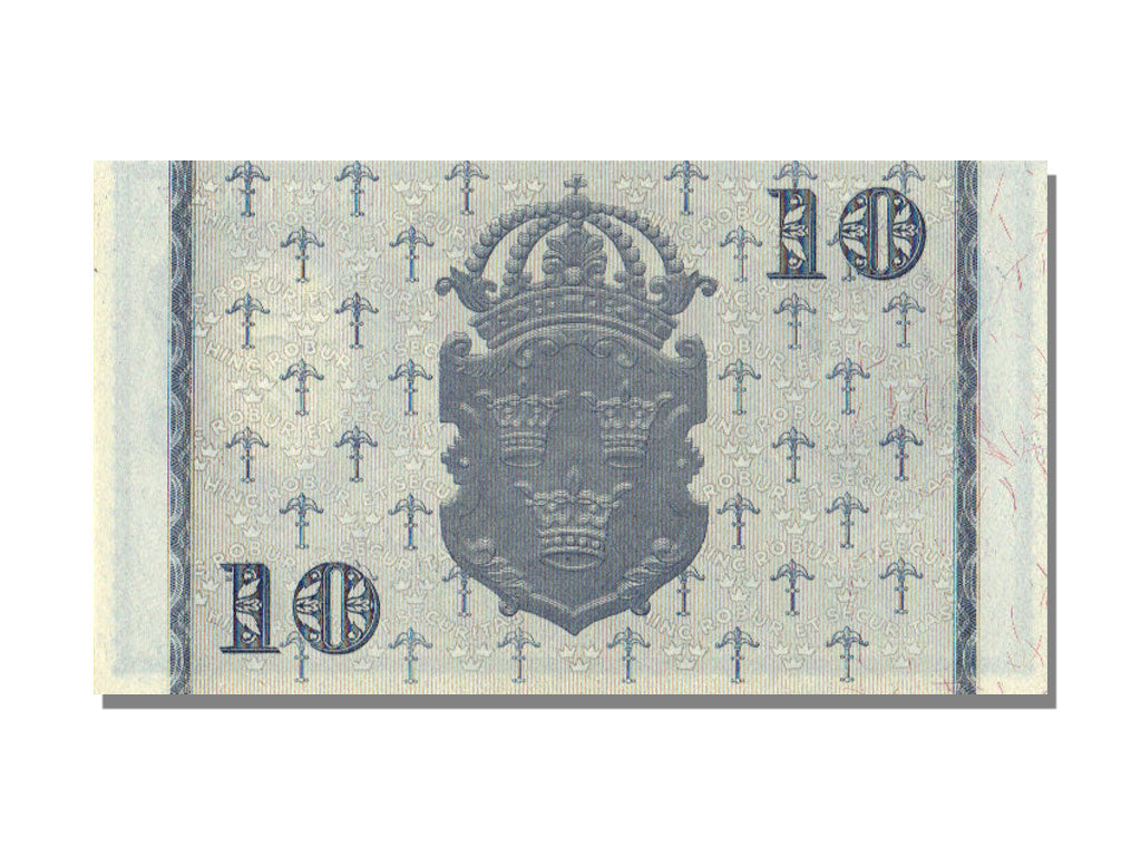 Sweden, 10 Kronor, 1947, KM #40h, UNC(65-70)