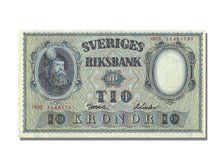 Sweden, 10 Kronor, 1952, KM #40m, UNC(60-62)