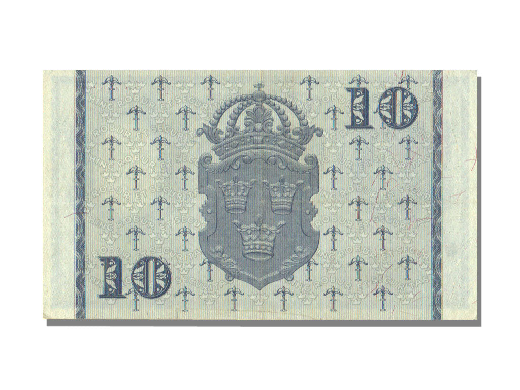 Sweden, 10 Kronor, 1952, KM #40m, UNC(60-62)