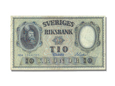 Sweden, 10 Kroner, 1954, EF(40-45)