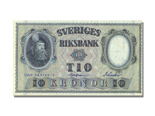 Sweden, 10 Kronor, 1960, KM #43h, UNC(60-62)