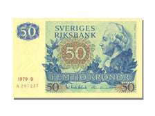Billet, Suède, 50 Kronor, 1979, NEUF