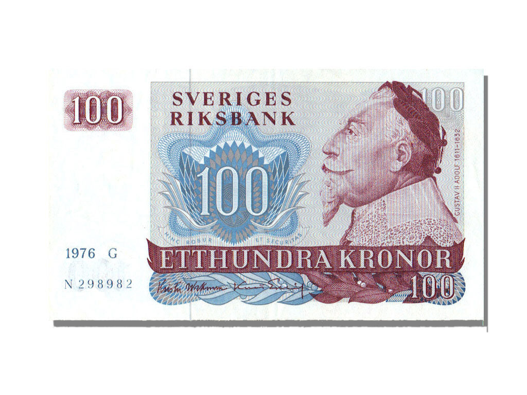 Sweden, 100 Kronor, 1976, UNC(65-70), G