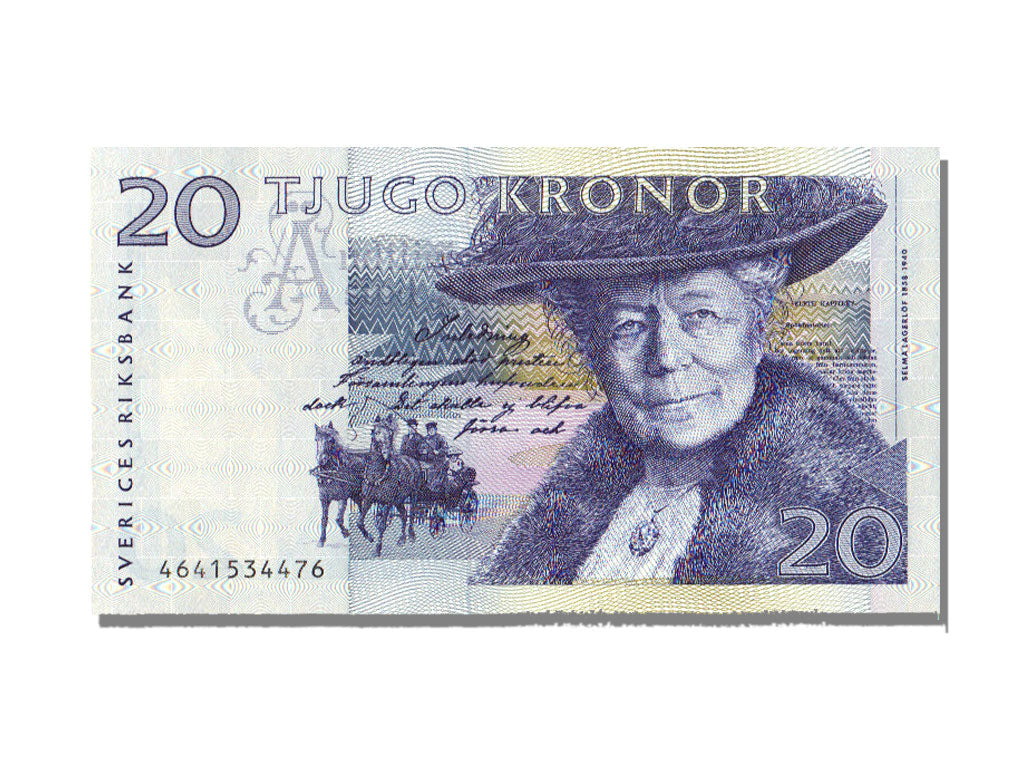 Sweden, 20 Kronor, UNC(65-70)