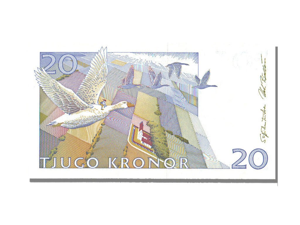Sweden, 20 Kronor, UNC(65-70)