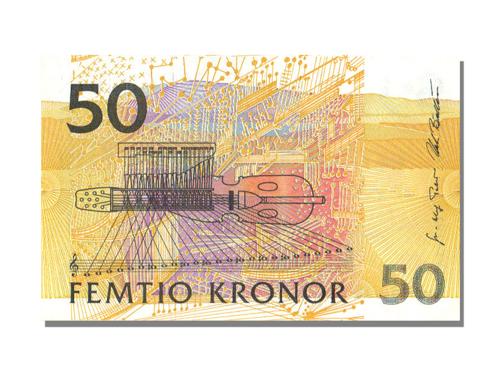 Sweden, 50 Kronor, KM #62a, UNC(65-70)