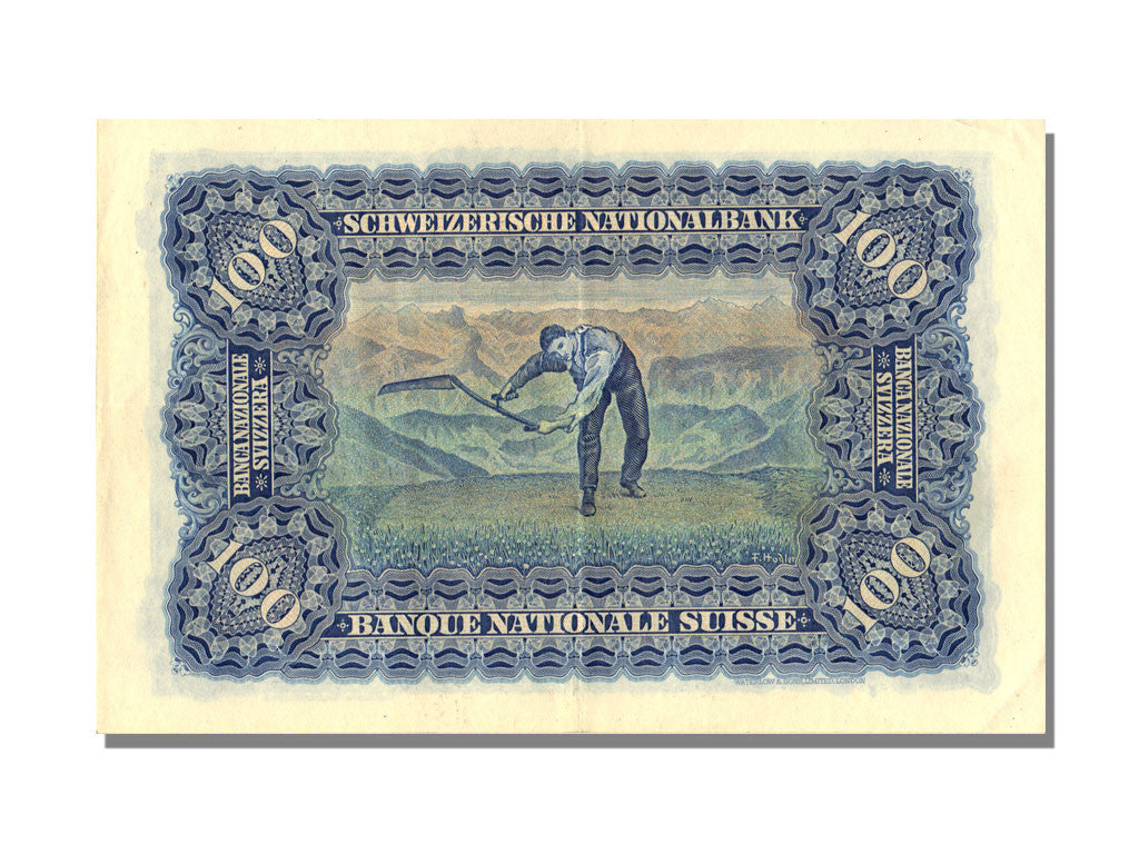Banconote, Svizzera, 100 Franken, 1931, 1931-07-21, SPL-