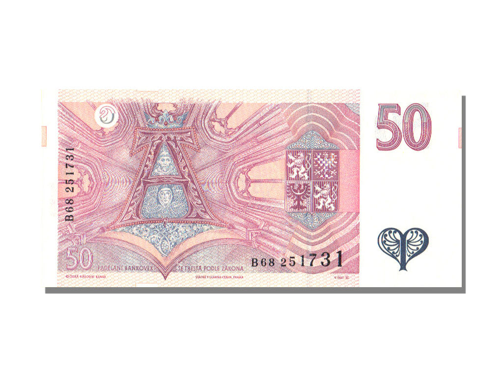 Czech Republic, 50 Korun, 1994, UNC(65-70)