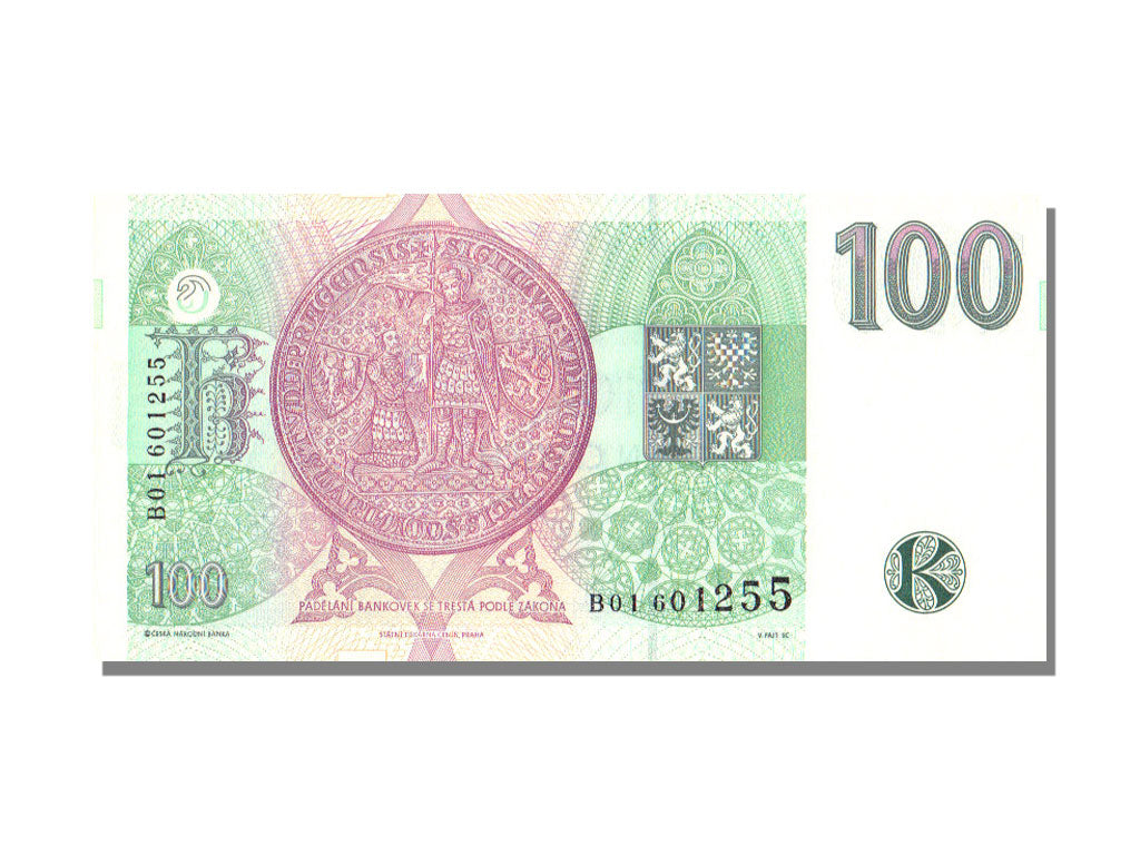 Czech Republic, 100 Korun, 1995, UNC(65-70)