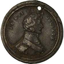France, Medal, Royal, Société des Amis Réunis, VF(20-25), Tin