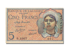 Tunisia, 5 Francs, 1944, 1944-10-02, UNC(65-70), D1067