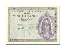 Tunisia, 20 Francs, 1945, 1945-02-02, UNC(65-70), E1156