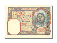Tunisia, 5 Francs, 1941, 1941-01-29, UNC(63), 04903