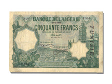 Biljet, Tunisië, 50 Francs, 1928, 1928-12-29, TB+