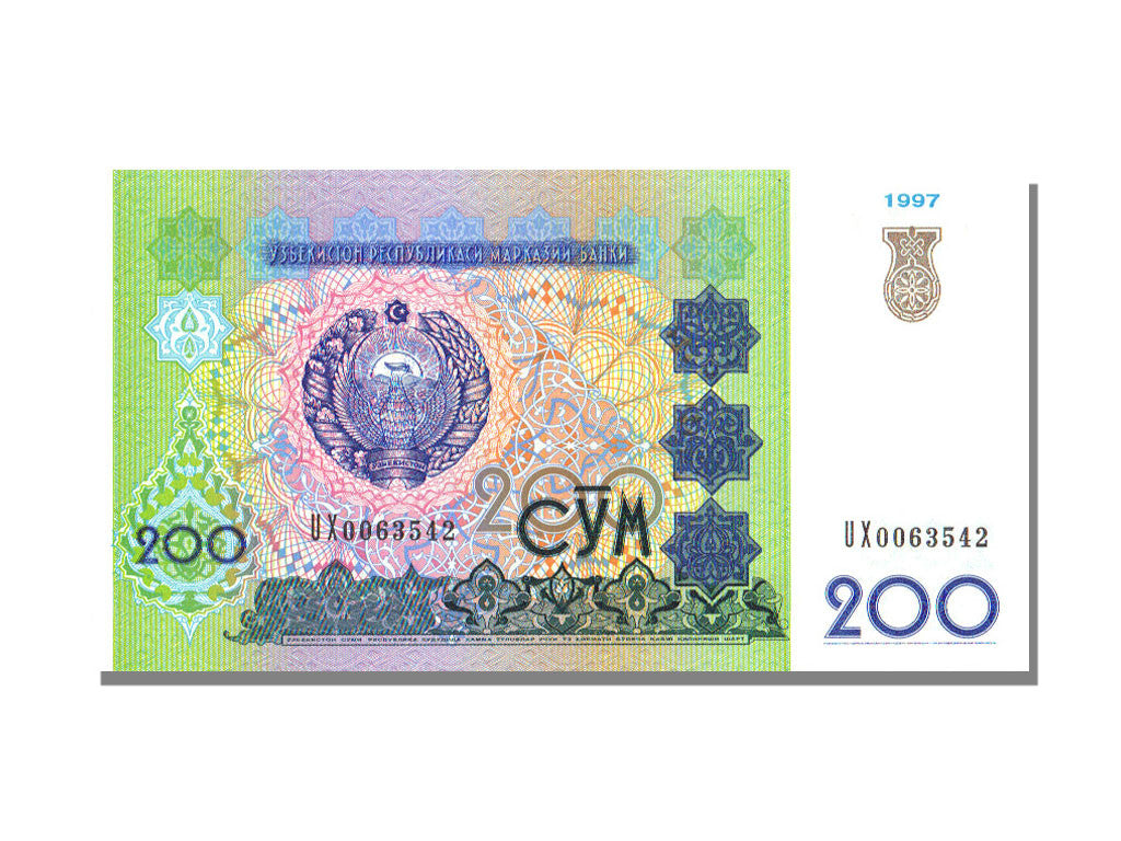 Banknote, Uzbekistan, 200 Sum, 1997, UNC(65-70)
