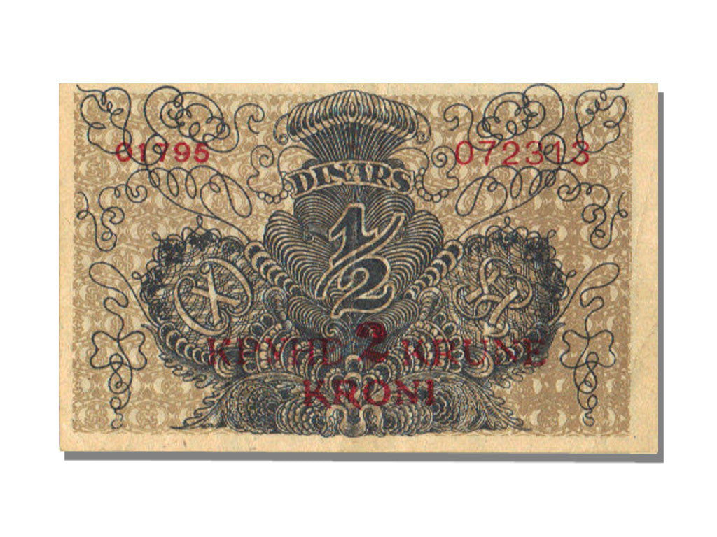 Yugoslavia, 2 Kronen on 1/2 Dinara, KM #14a, 1919-02-01, UNC(63)