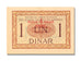 Iugoslavia, 4 Kronen on 1 Dinar, FDS