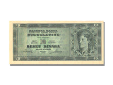 Banconote, Iugoslavia, 10 Dinara, 1950, FDS