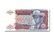 Zaïre, 50,000 Zaïres, 1991, KM #40a, 1991-04-24, UNC(65-70), J