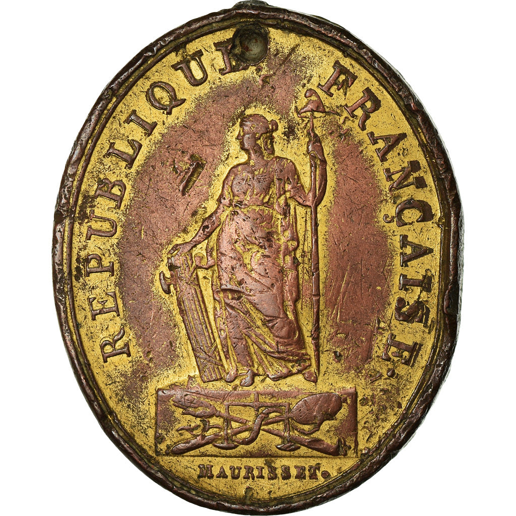 France, Medal, Constitution, Action de la Loi, Tribunal de Première Instance
