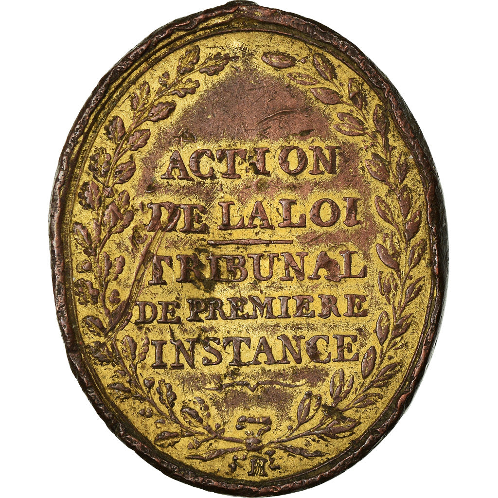 France, Medal, Constitution, Action de la Loi, Tribunal de Première Instance