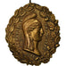 Francja, Medal, Marianne, République Française, 1848, AU(50-53), Mosiądz
