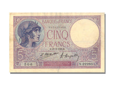 France, 5 Francs, 5 F 1917-1940 ''Violet'', 1925, KM #72c, 1925-03-27,...