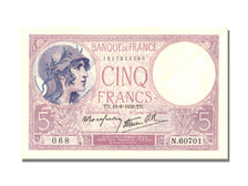 Banknote, France, 5 Francs, 5 F 1917-1940 ''Violet'', 1939, 1939-08-10