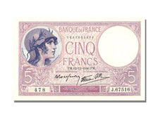 France, 5 Francs, 5 F 1917-1940 ''Violet'', 1940, KM #83, 1940-12-12,...