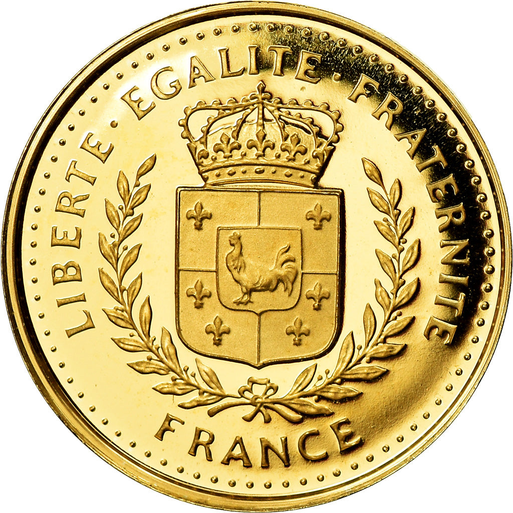 France, Medal, Jeanne d'Arc, History, MS(65-70), Gold