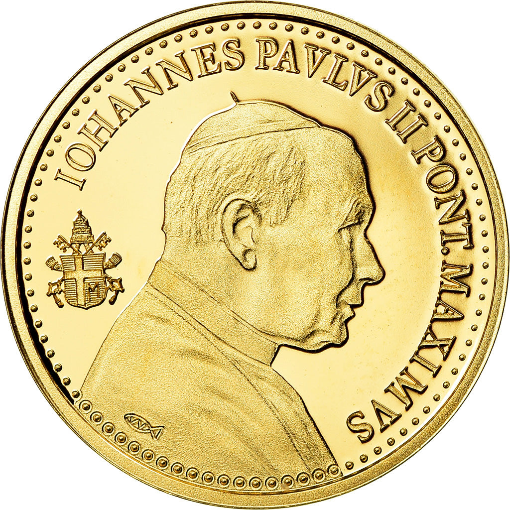 Vatican, Medal, Le Pape Jean-Paul II, 2005, MS(65-70), Gold