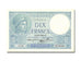 France, 10 Francs, 10 F 1916-1942 ''Minerve'', 1939, KM #84, 1939-09-28,...