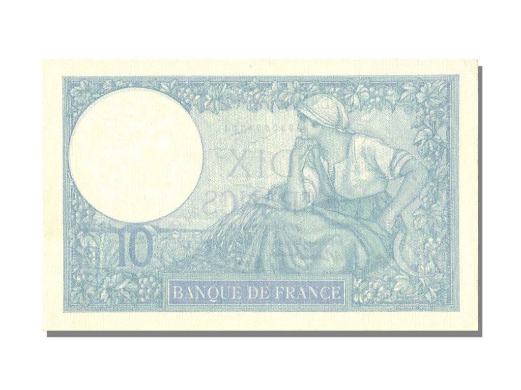 Banknote, France, 10 Francs, 10 F 1916-1942 ''Minerve'', 1940, 1940-10-10