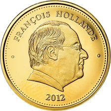 France, Medal, François Hollande, Président de la République, 2012