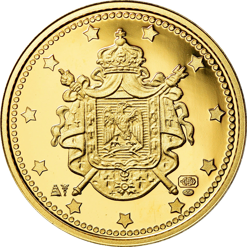 France, Medal, Napoléon Ier, History, MS(65-70), Gold