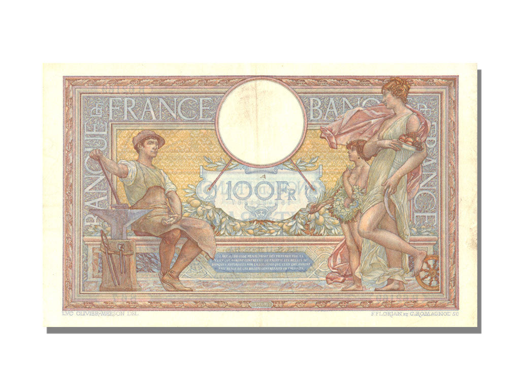FRANCE, 100 Francs, 1938, KM #86b, 1938-11-03, AU(55-58), Fayette #25.34