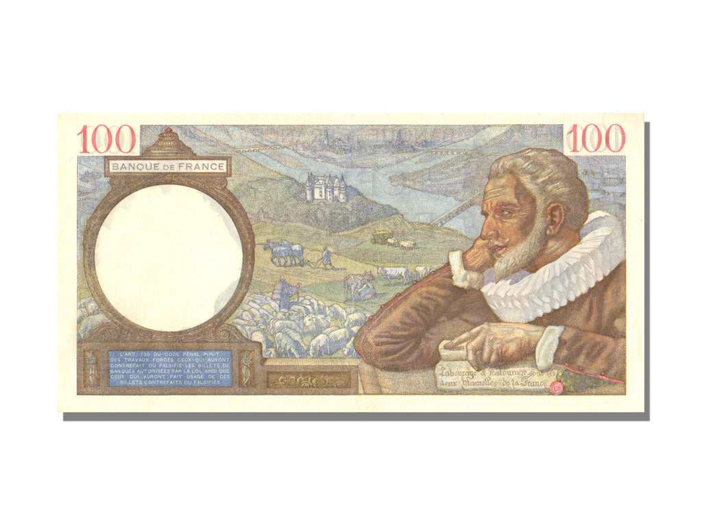 France, 100 Francs, 1939, KM #94, 1939-10-12, UNC(65-70), T 2680, Fayette #26.10