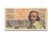 France, 10 Nouveaux Francs on 1000 Francs, 1955-1959 Overprinted with...
