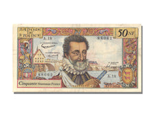 France, 50 Nouveaux Francs, 50 NF 1959-1961 ''Henri IV'', 1959, KM #143a,...