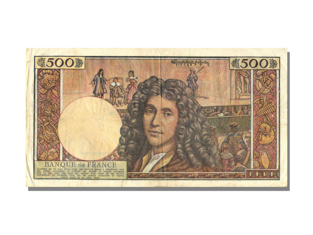 500 Nouveaux Francs Type Molière