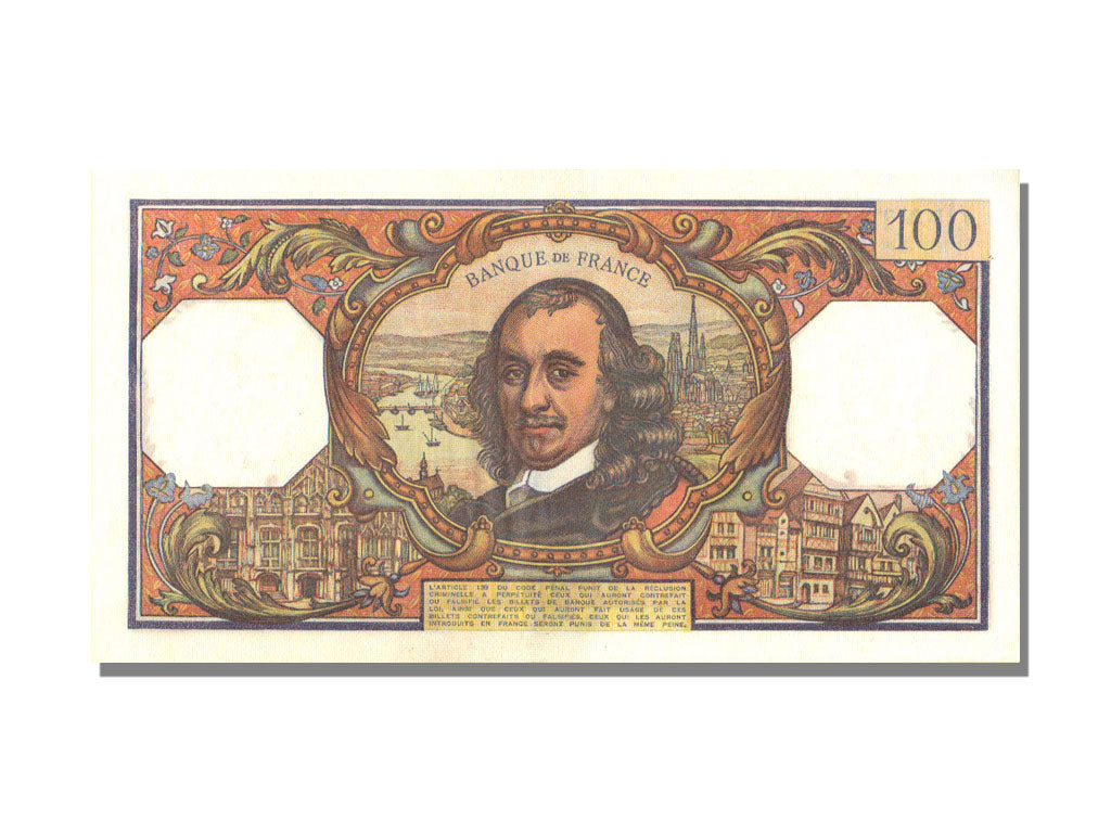 Biljet, Frankrijk, 50 Francs, 100 F 1964-1979 ''Corneille'', 1968, 1968-05-02