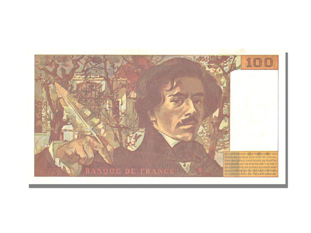 FRANCE, 100 Francs, 1995, KM #154h, UNC(64), Fayette #69 ter 2a