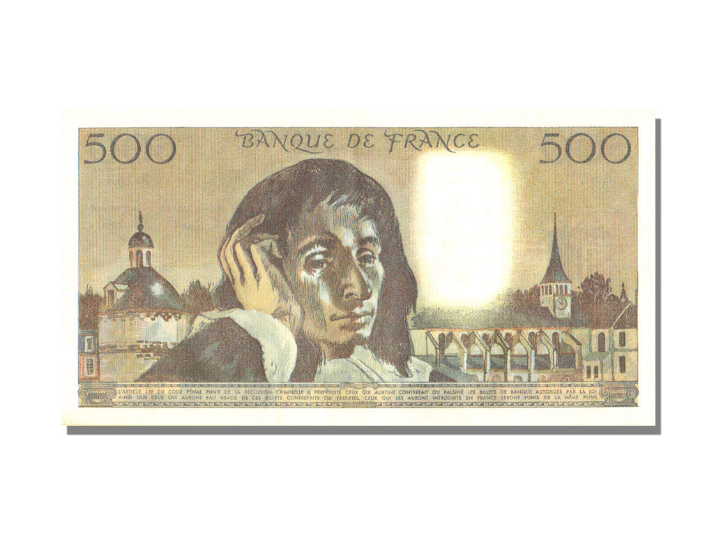 FRANCE, 500 Francs, 1983, KM #156e, 1983-01-06, UNC(63), Fayette #71.28
