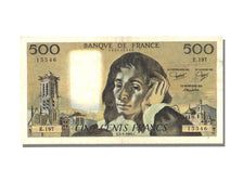 France, 500 Francs, 500 F 1968-1993 ''Pascal'', 1984, KM #156e, 1984-01-05,...