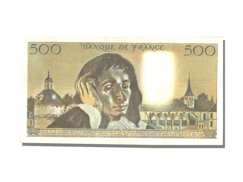 FRANCE, 500 Francs, 1986, KM #156e, 1986-02-06, AU(55-58), Fayette #71.34
