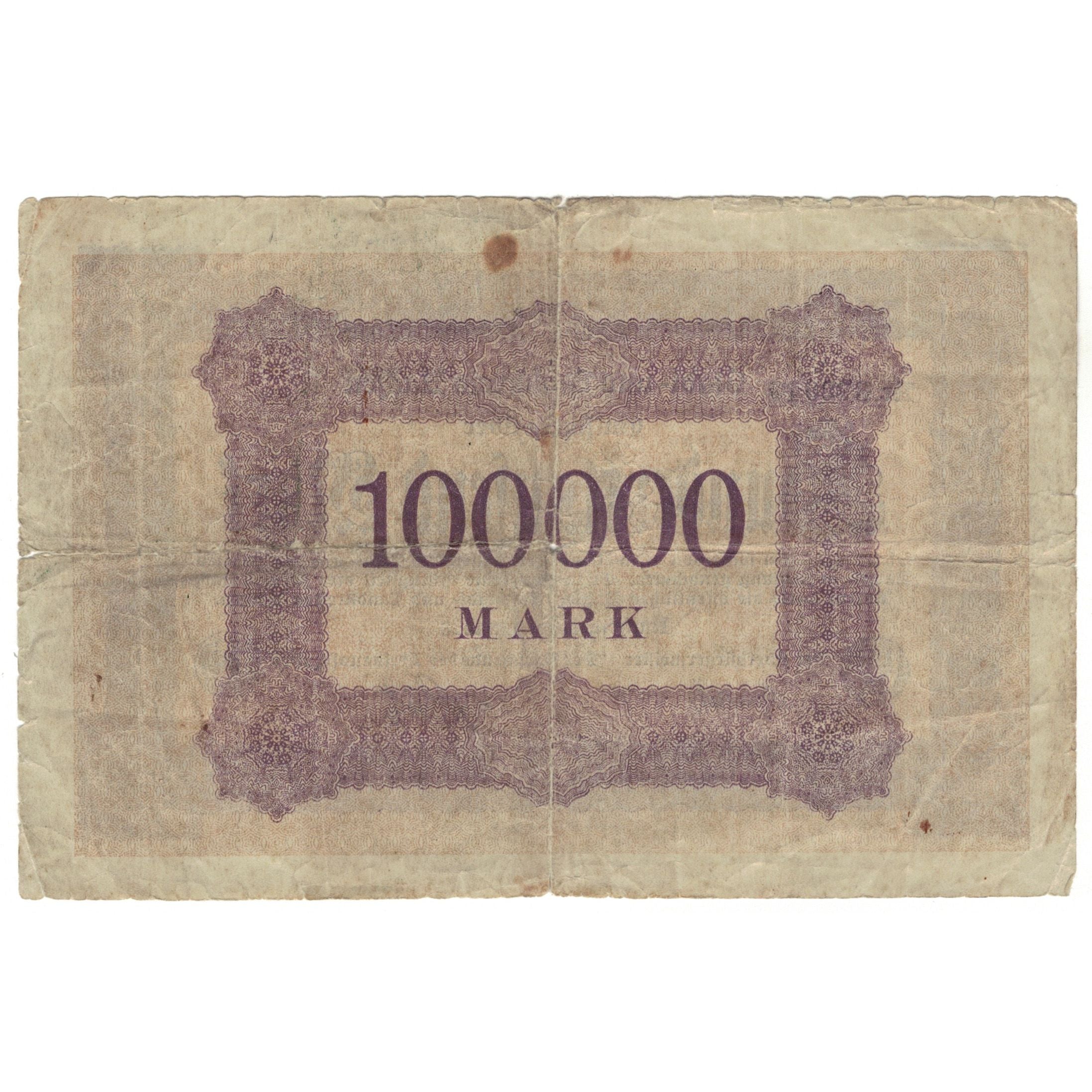 Banknote, Germany, 100 000 Mark, 1923, 1923-07-01, VF(20-25)